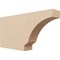 Ekena Millwork 2in. W x 6in. H x 12in. L Moab Woodgrain TimberThane Rafter Tail, Primed Tan RFTUR02X06X12MOARCPR - alternate 1